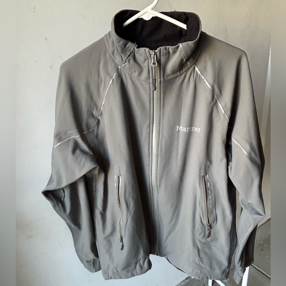 Marmot Men's Gray Climbing Jacket Size M